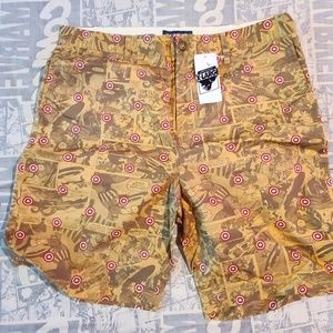 CAPTAIN AMERICA SHIELD PATTERN SHORT |  FREE....